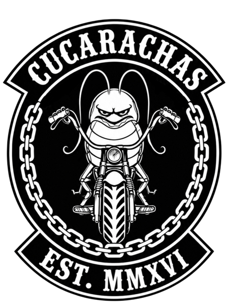 Logo oficial Grupo Motero Cucarachas Sevilla